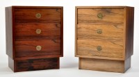 Lot 83 - Dyrlund Smith, Denmark: a pair of rosewood...