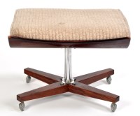 Lot 98 - G-Plan: a stained elm ottoman/footstool, model...