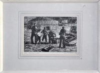 Lot 228 - David Hobbs ''SENNEN COVE'' signed; inscribed...