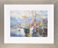 Lot 248 - Walter Holmes ''NEWCASTLE QUAYS'' signed in...