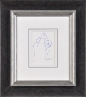 Lot 283 - Rolf Harris STUDY OF A HAND signed felt tip...