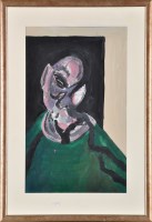 Lot 299 - After Francis Bacon PORTRAIT OF A MAN gouache...