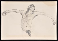 Lot 300 - 20th Century British School MALE NUDE STUDIES...