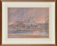 Lot 355 - Antoni Sulek A POLISH TOWNSCAPE signed and...