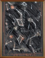 Lot 357 - Antoni Sulek ABSTRACT COMPOSITION signed,...