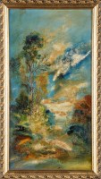 Lot 378 - Antoni Sulek IMPRESSIONISTIC LANDSCAPE signed...