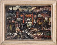 Lot 391 - Maurice Vagh Weinmann AN INDUSTRIAL RIVER...