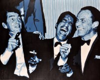 Lot 405 - Jacquie Boyd ''THE RAT PACK'' signed,...