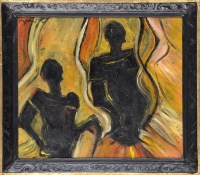 Lot 408 - Manner of Floris Jespers ''BLACK FIGURES''...