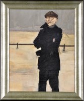 Lot 422 - C*** Richardson ''OLD MAN ON SEA SHORE''...