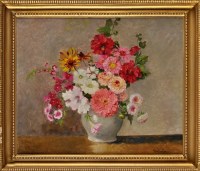 Lot 432 - Stefanie von Trautweiller ''FLOWERS IN A VASE...