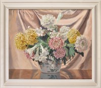 Lot 442 - Farrar Bell ''STILL LIFE OF FLOWERS'' signed...