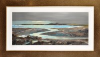 Lot 448 - Tom Chapman ''MILFORD HAVEN'' signed oil on...