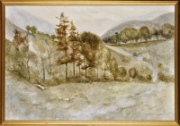 Lot 472 - John Lacoux HIGHLAND LANDSCAPE signed and...