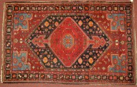 Lot 993 - A Borujerd rug, with stylized foliate design...