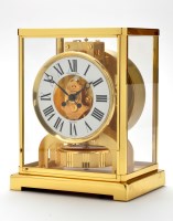 Lot 1003 - A Jaeger LeCoultre Atmos clock, with signed 4...