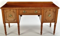 Lot 1033 - A mid 19th Century mahogany sideboard with...