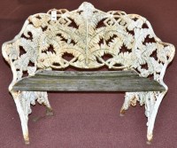 Lot 1047 - Manner of Coalbrookdale: a cast iron garden...