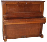Lot 1091 - A C. Bechstein upright piano, No. 93647,...