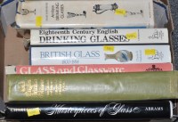 Lot 49 - Six books on glass subjects, including:...
