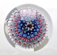 Lot 59 - Starburst paperweight, with central eight...