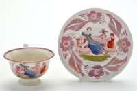 Lot 82 - Lustreware cup and saucer, of North East...