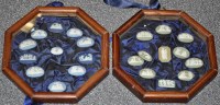 Lot 112 - Collection of Jasperware cameos, with...