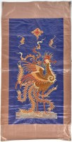 Lot 170 - Chinese silkwork wall hanging, depicting a...