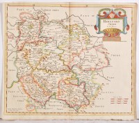 Lot 354 - Robert Morden (c. 1650-1703) A MAP OF...