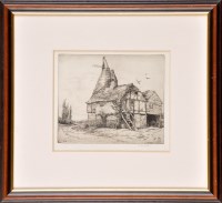 Lot 372 - Martin Hardie (1875-1952) AN OLD HALF TIMBERED...