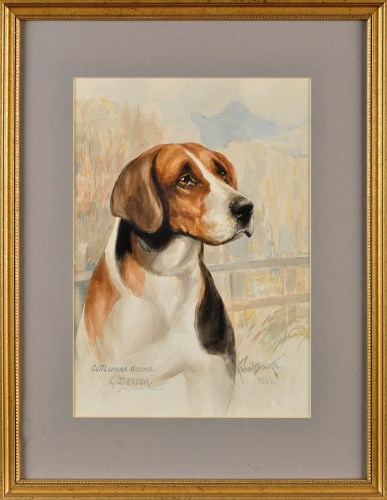 Lot 385 - Reuben Ward Binks (1860-1945) A PORTRAIT OF...
