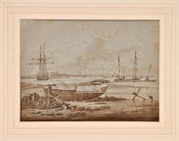 Lot 463 - Samuel Prout (1784-1852) LOBSTER POTS AND A...