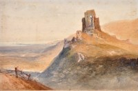 Lot 486 - William James Callcott (1843-1896) ''CORFE...