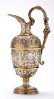 Lot 609 - A Victorian electrotype ewer, by Elkington &...