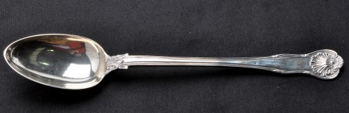 Lot 648 - A George IV gravy spoon, by William Eaton,...