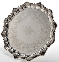 Lot 688 - A Victorian salver, by William Ker Reid,...