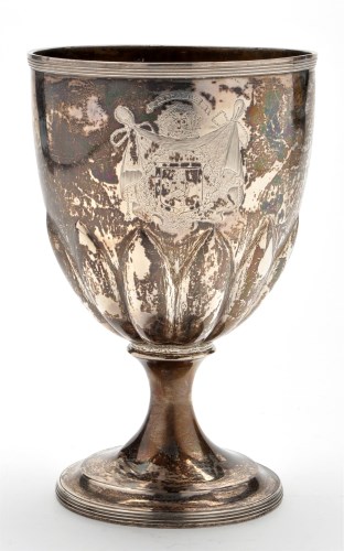 Lot 690 - A George III presentation cup, by Soloman...