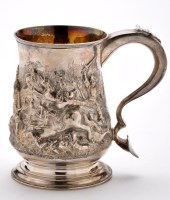 Lot 692 - A George III tankard, by Samuel Whitford I,...