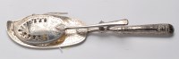 Lot 717 - A pair of mid 19th Century Russian knife tongs,...