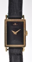 Lot 746 - Jaeger LeCoultre: a lady's 18k wristwatch,...