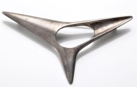 Lot 889 - Georg Jensen, Denmark: a silver brooch, 342, c....