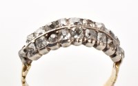 Lot 897 - A first half 19th Century diamond ring, the...