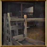 Lot 233 - Keith Dunkley (b.1942) ''STALL'' - A BARN...