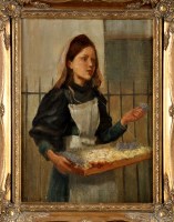 Lot 263 - John William Gilroy (1868-1944) A YOUNG WOMAN...