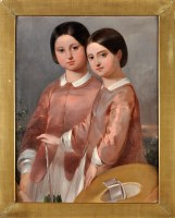 Lot 286 - 19th Century Belgian School SISTERS - A...