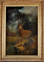 Lot 321 - Thomas Henry Gibb (1833-after 1893) A STAG IN...