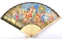 Lot 451 - A 19th Century European ivory and painted...