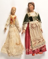 Lot 466 - A 19th Century Continental Creche figure,...