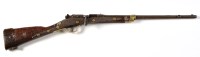 Lot 489 - A bolt action chassepot rifle, decommissioned,...
