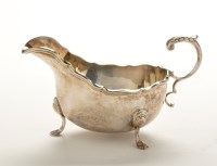 Lot 548 - An Edward VIII gravy boat, by Collingwood &...